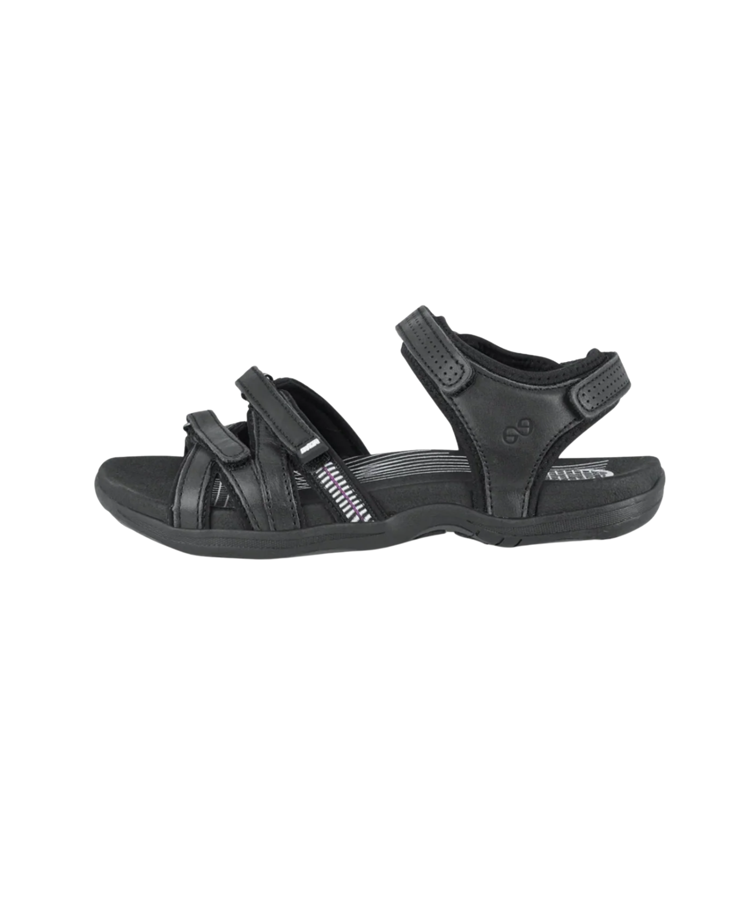 Green Comfort - Sort damesandal