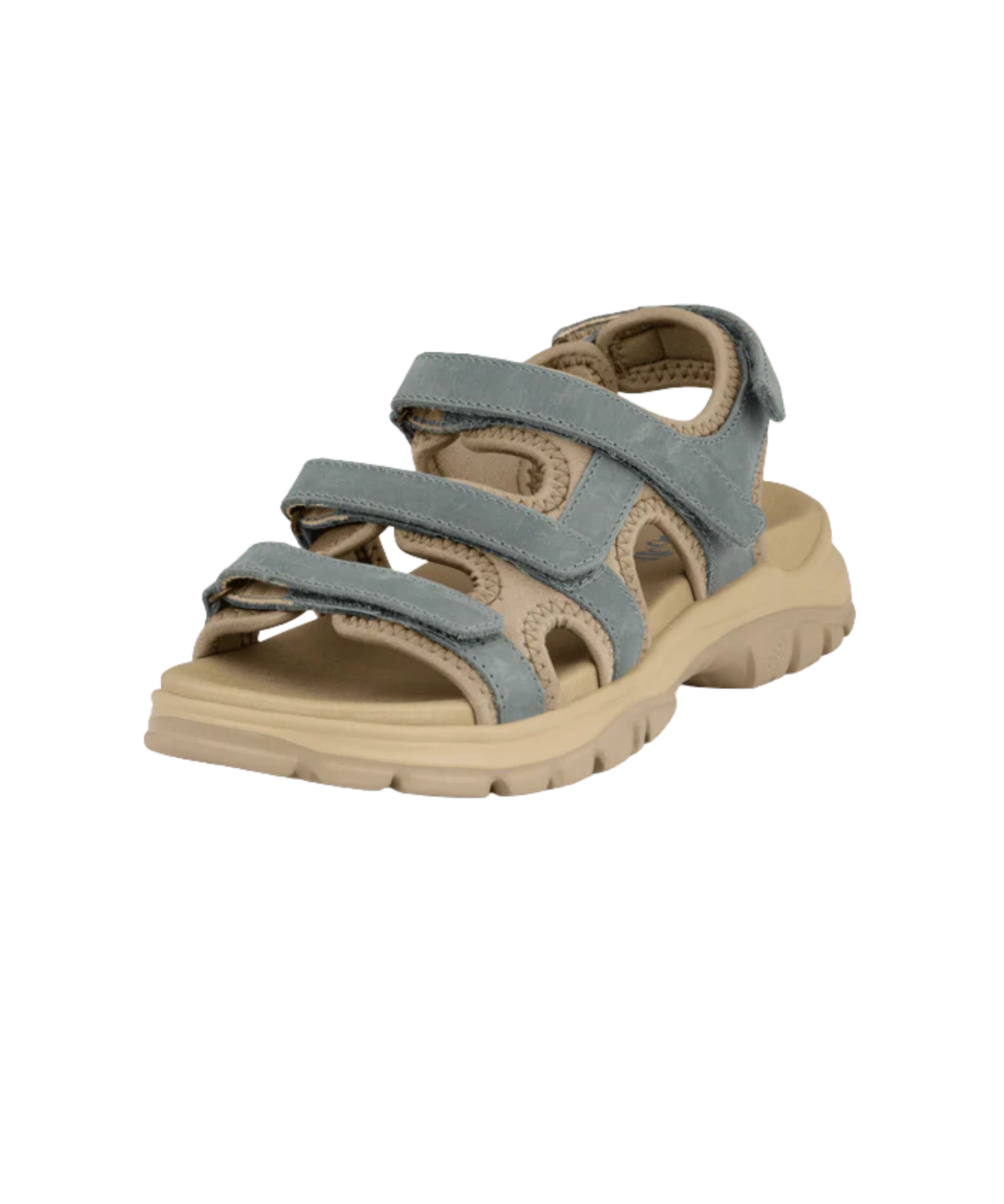 Green Comfort - Damesandal Kiruna light blue