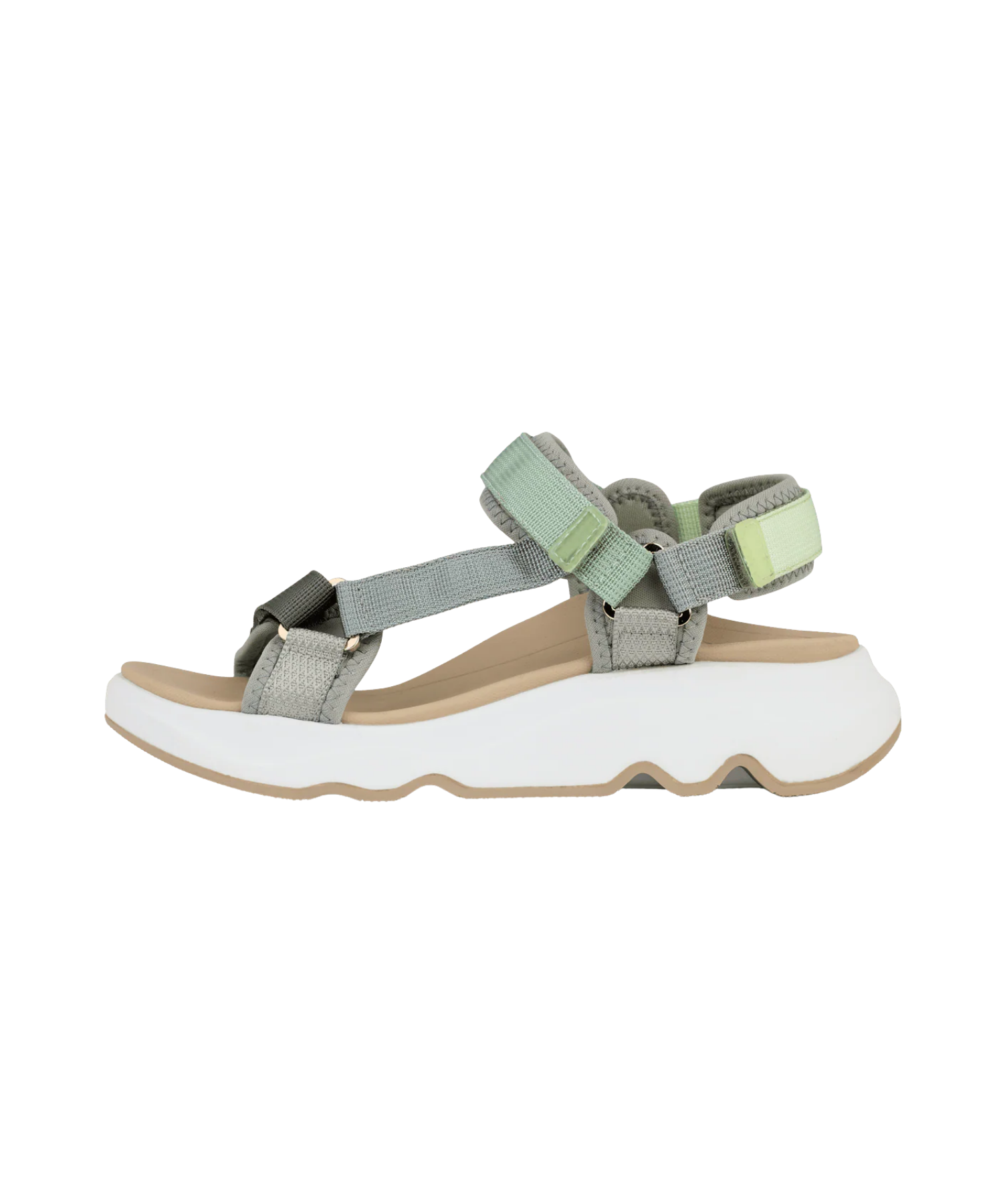 Green comfort - Dame sandal