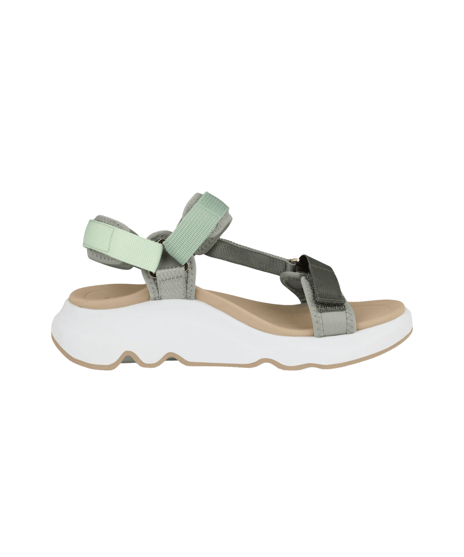 Green comfort - Dame sandal