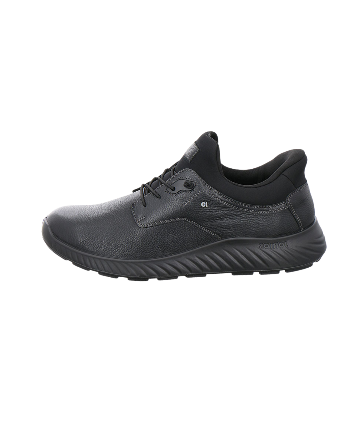 Jomos - Sort herresneakers med ekstra vidde