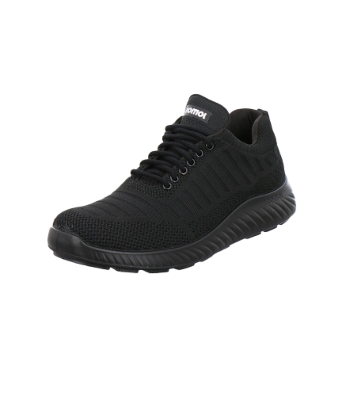 Jomos - Sort herresneakers med ekstra vidde