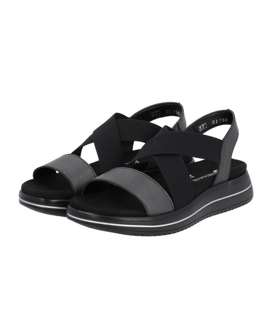 Remonte - Sort Sandal