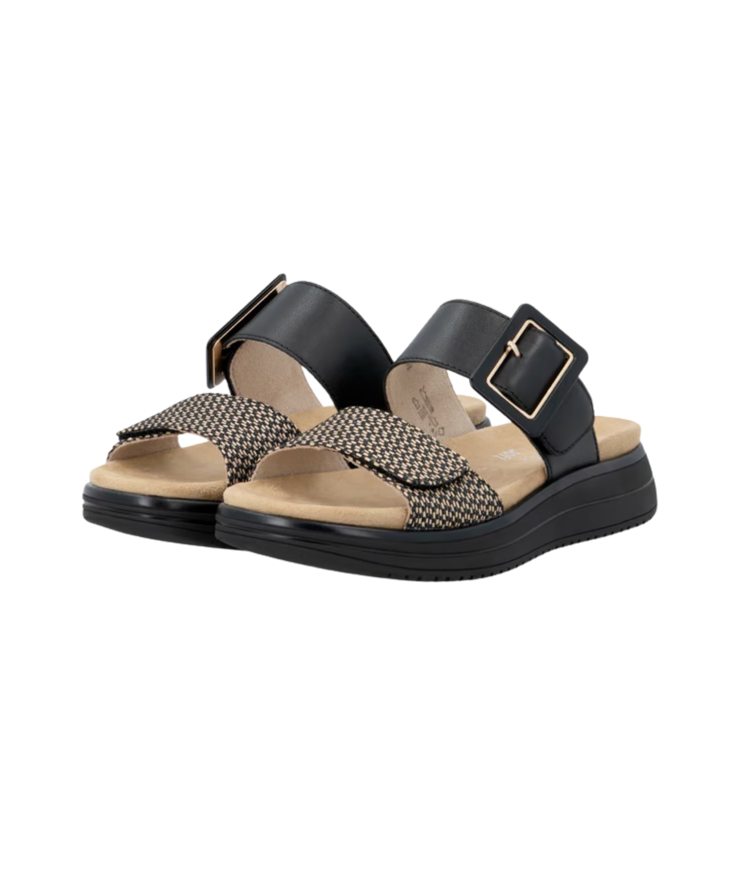 Remonte - Sort dame sandal