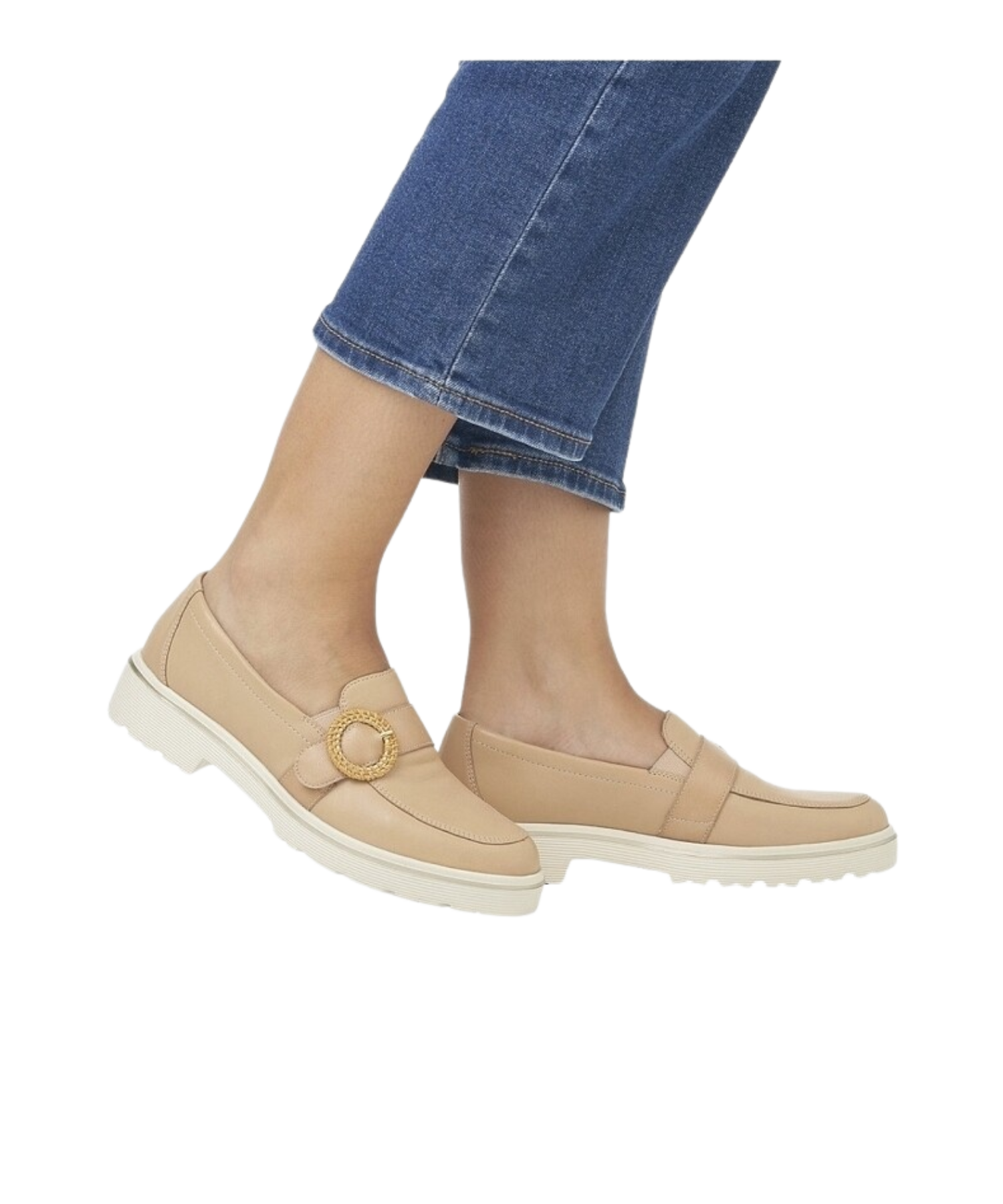 Remonte - Brun loafers til damer