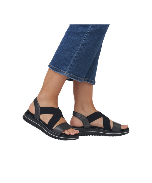 Remonte - Sort Sandal