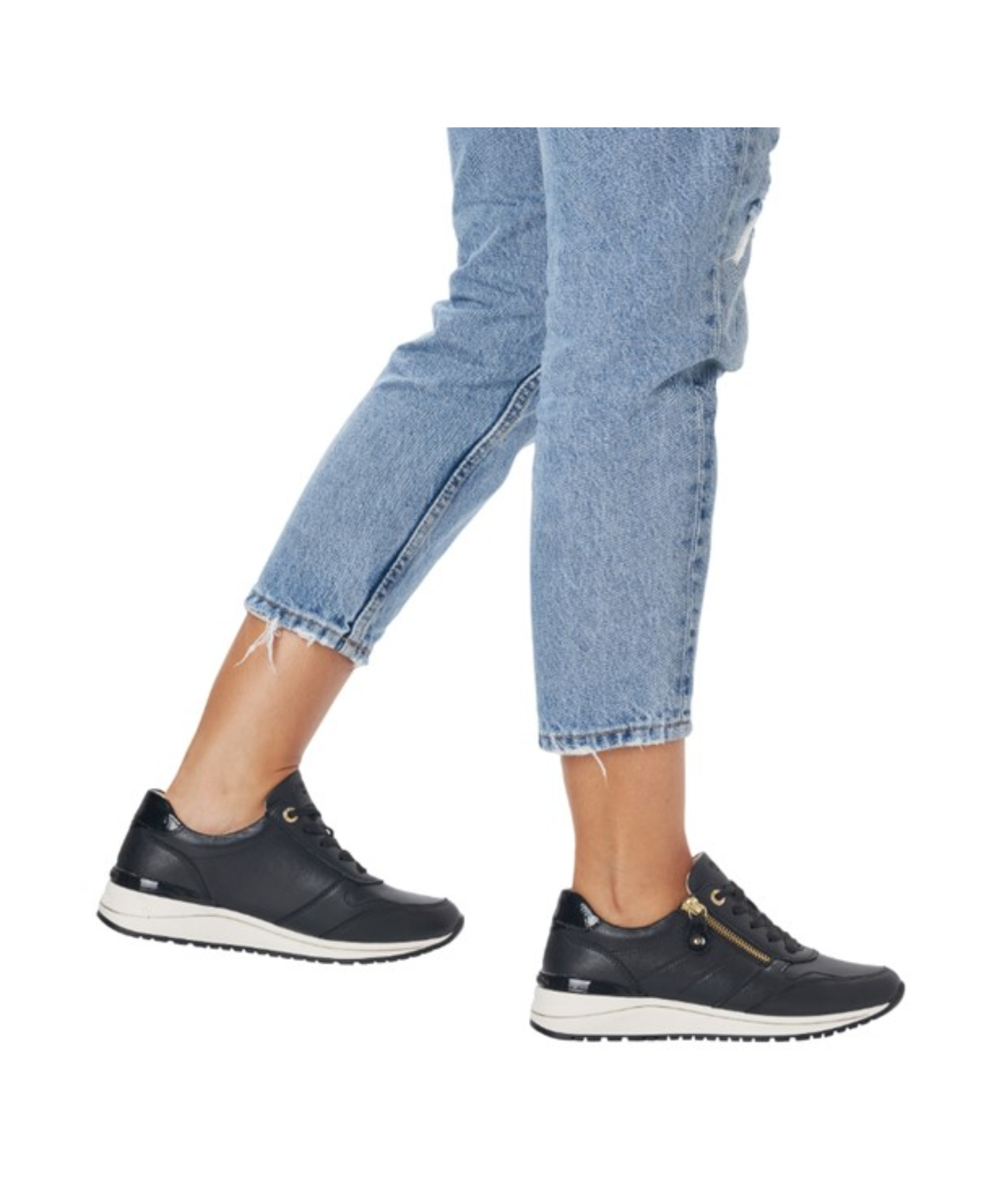 Remonte - Sort damesneakers