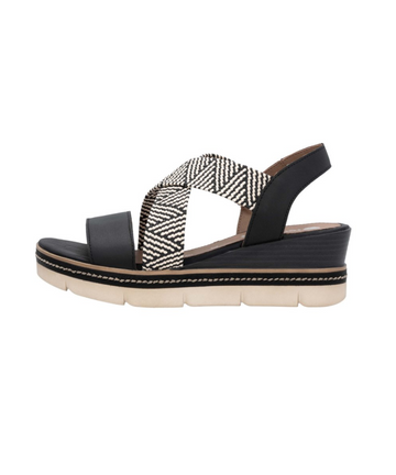 Remonte - Sort sandal