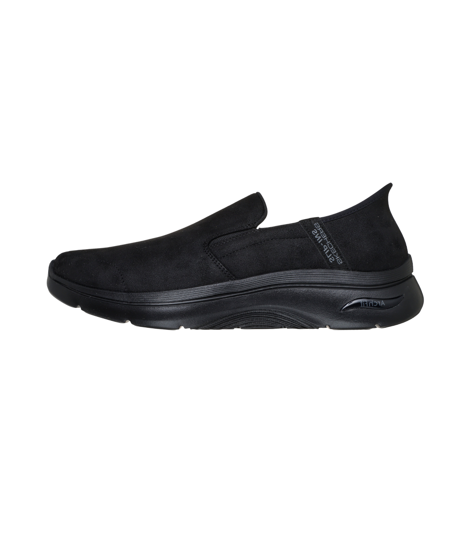 Skechers - Sort slip in sneakers herre