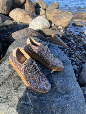 Angulus - Multi glitter sneakers