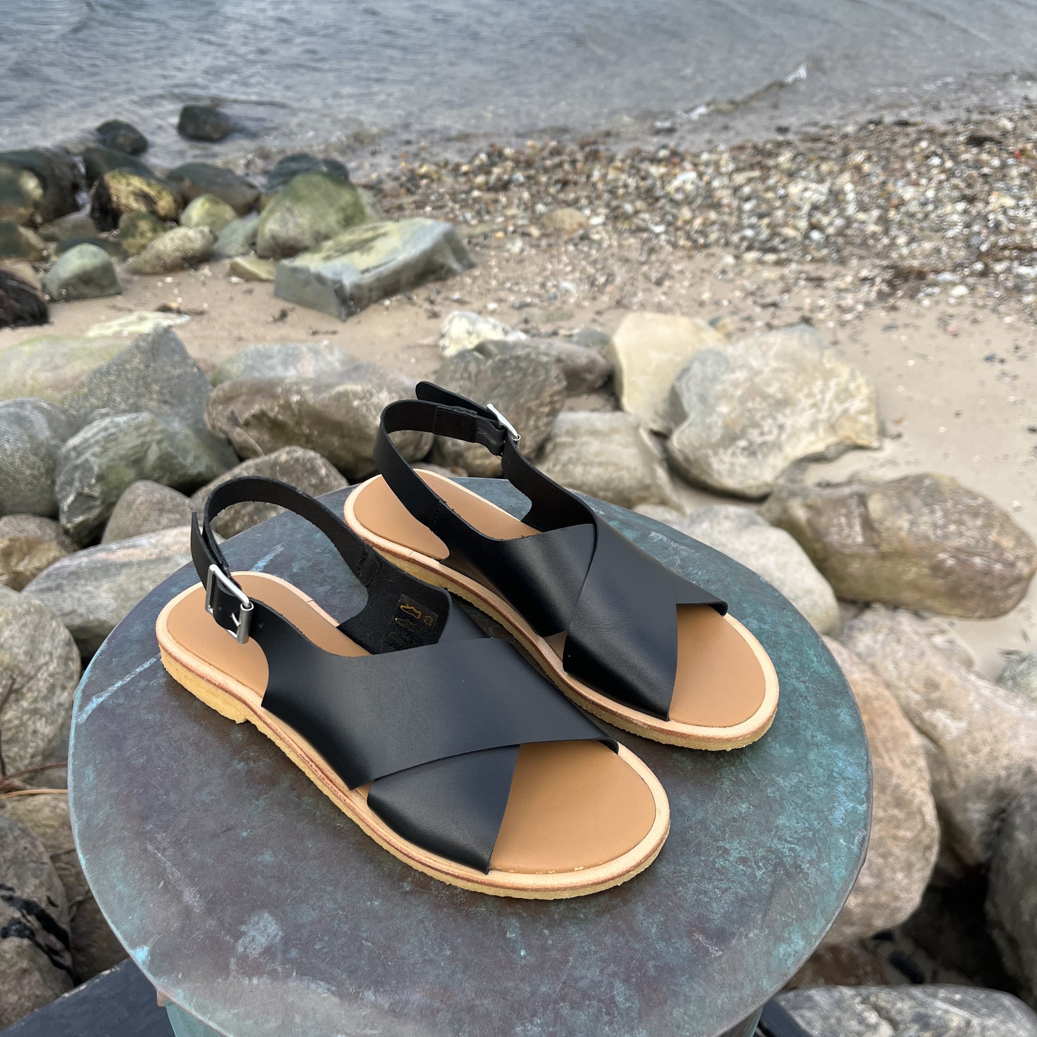 Angulus - Sort sandal