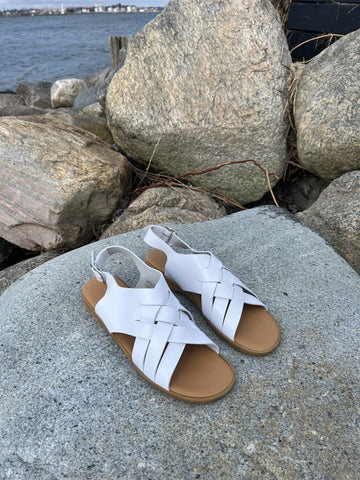 Angulus - Hvid sandal