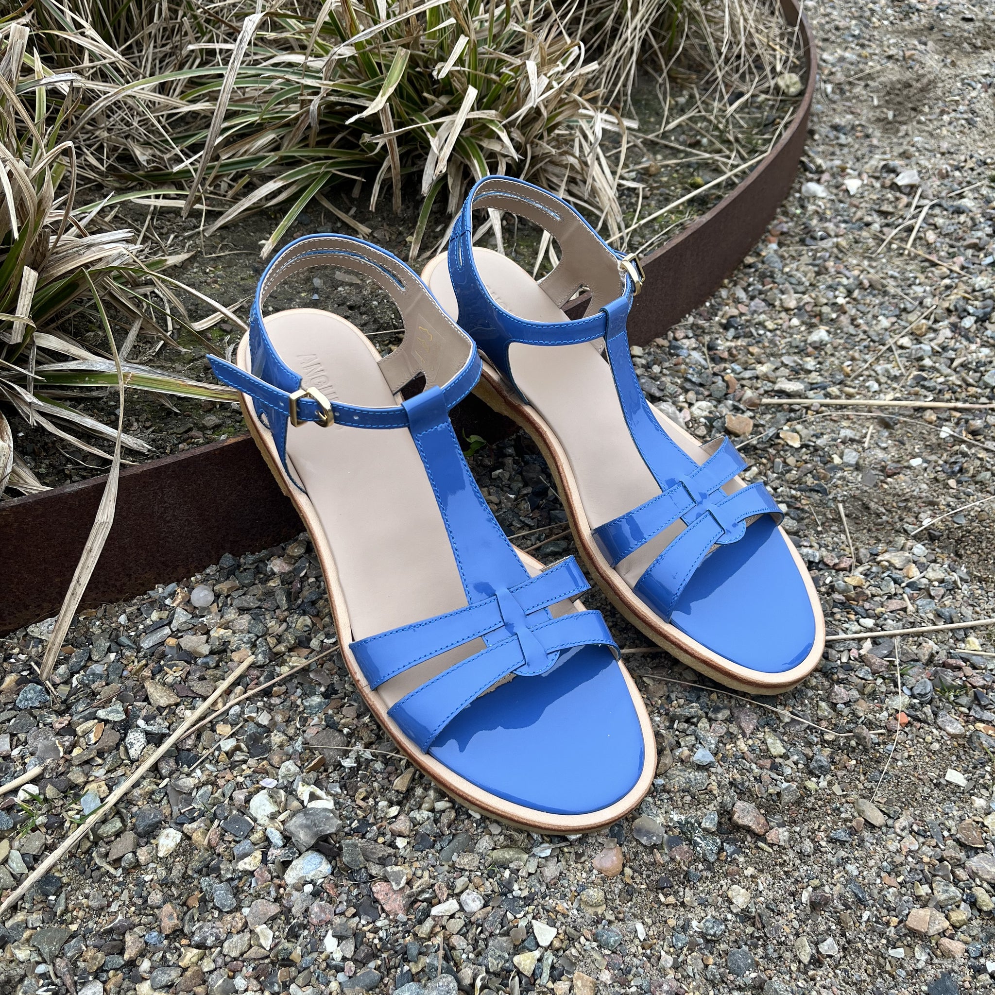 Angulus - Blå sandal