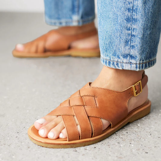 Angulus - Brun sandal