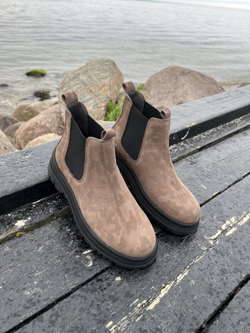 Angulus - Brun ruskind støvle