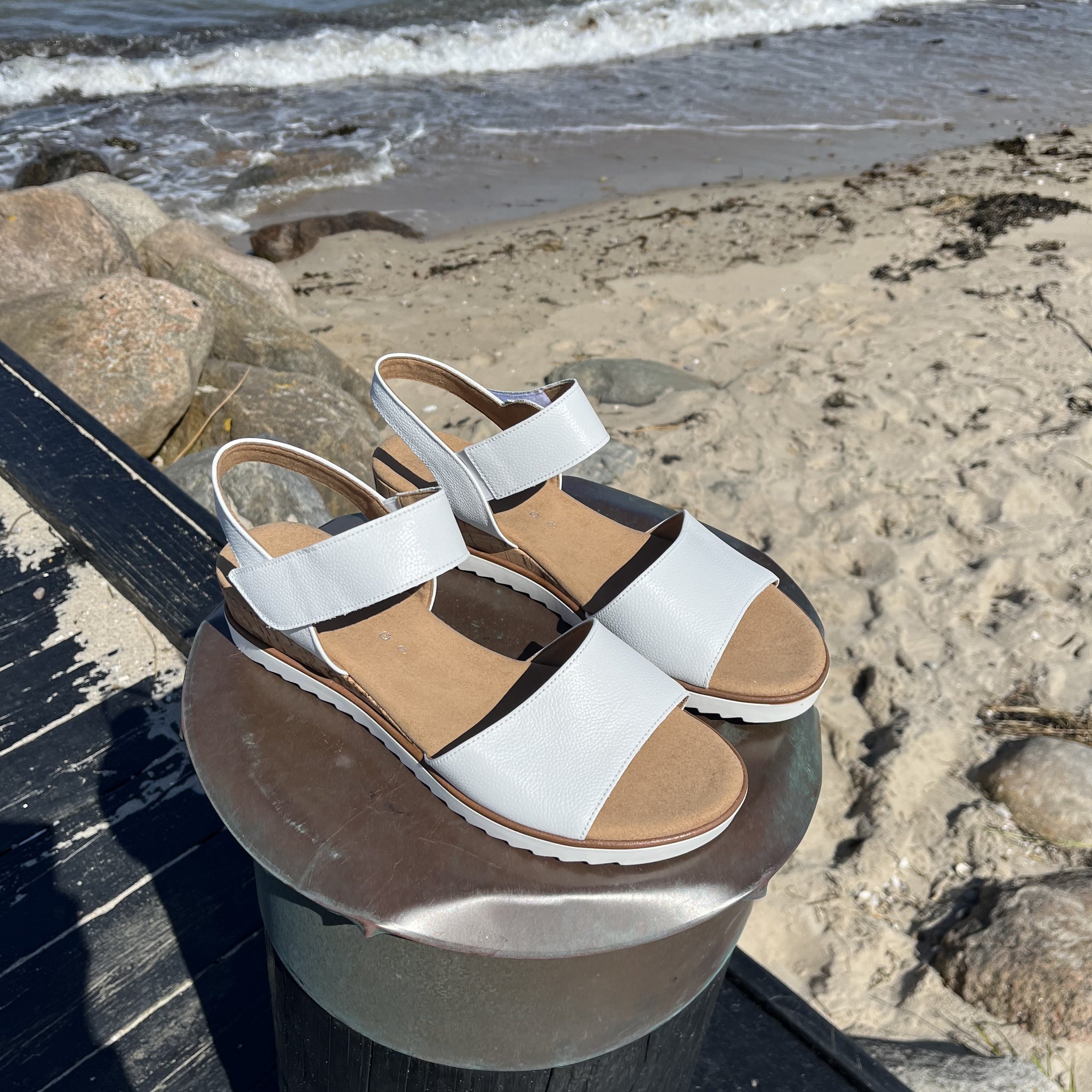 Gabor - Hvid sandal