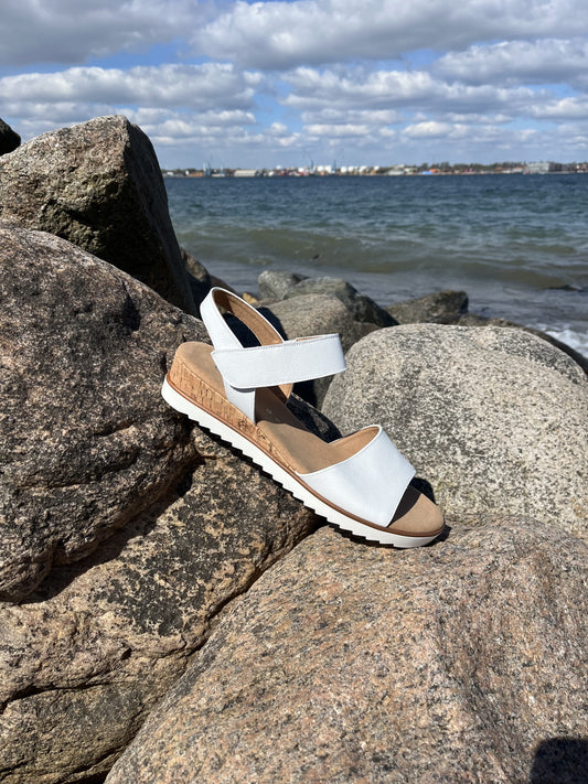 Gabor - Hvid sandal