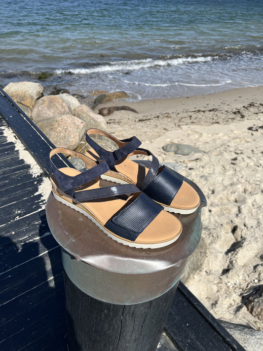 Gabor - Mørkeblå sandal