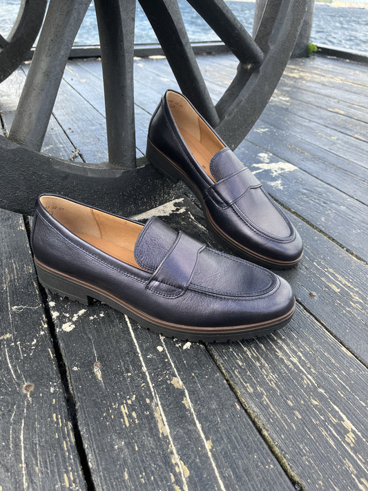 Gabor - Mørkeblå loafers