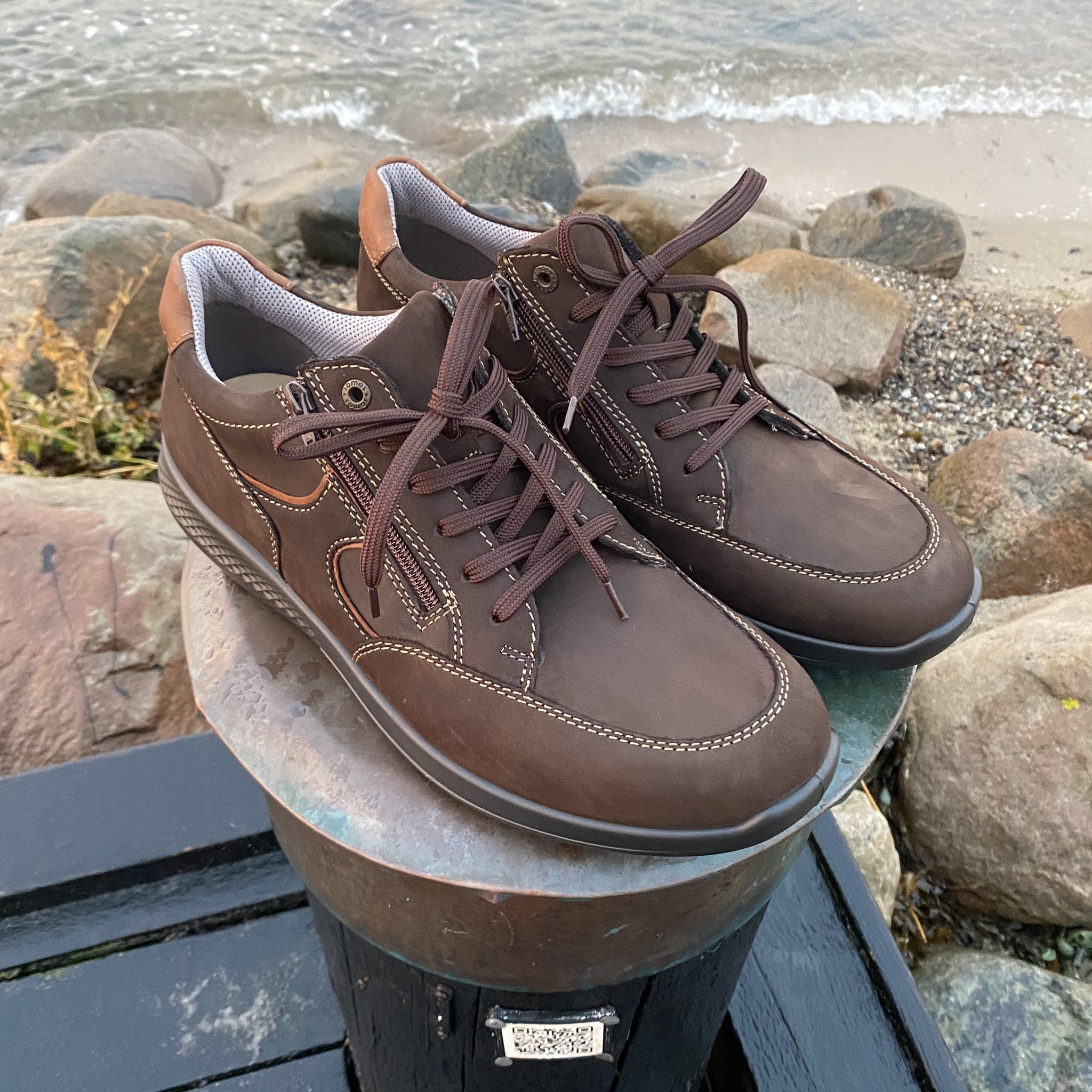 Jomos - Brun herresneakers