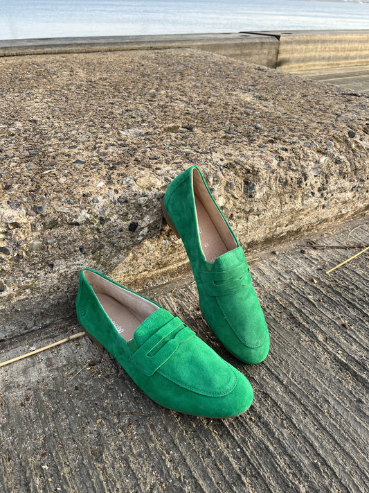 Remonte - Grøn loafers
