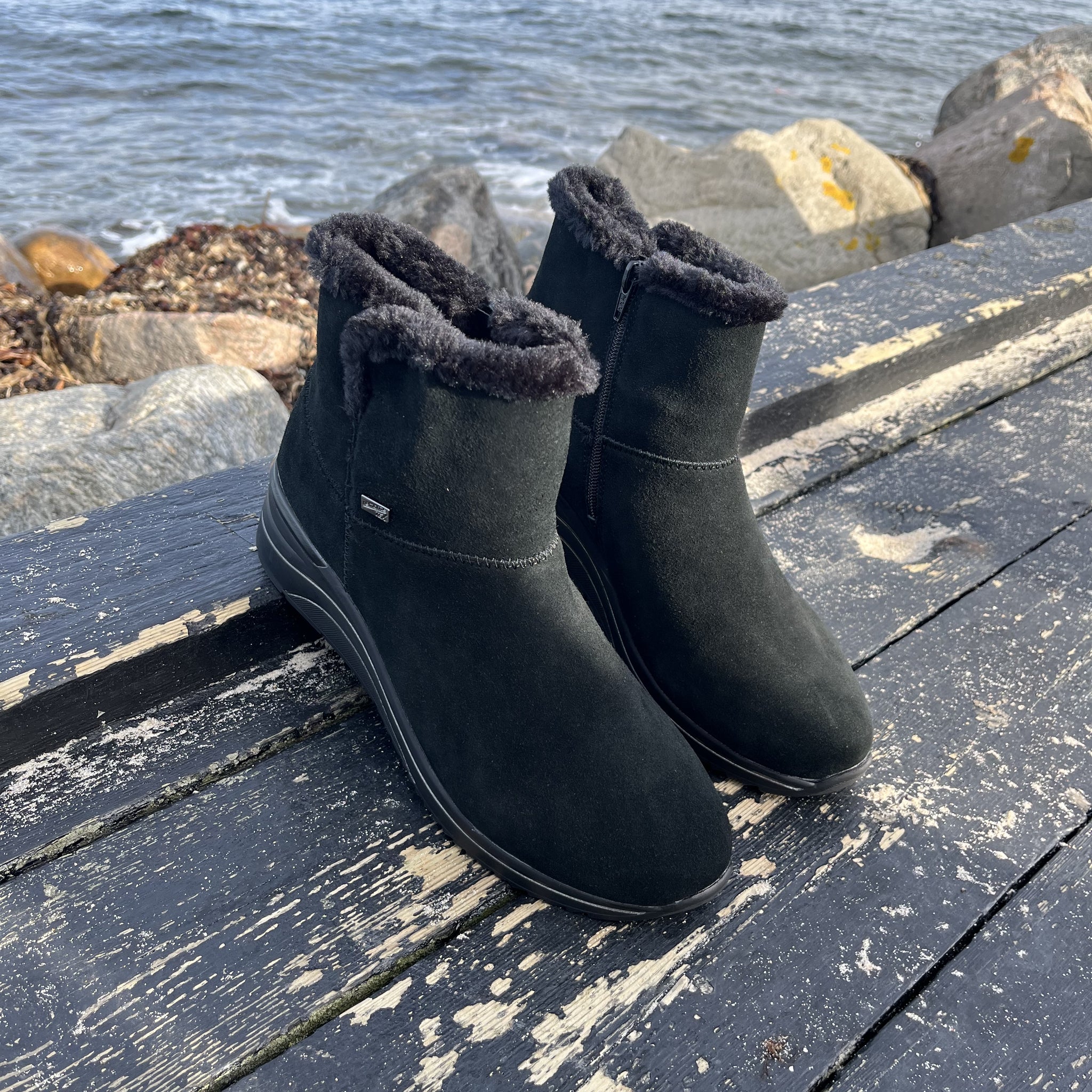 Remonte - Sort støvle