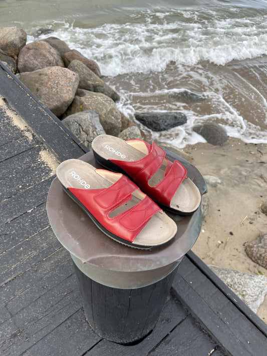 Rohde - rød sandal