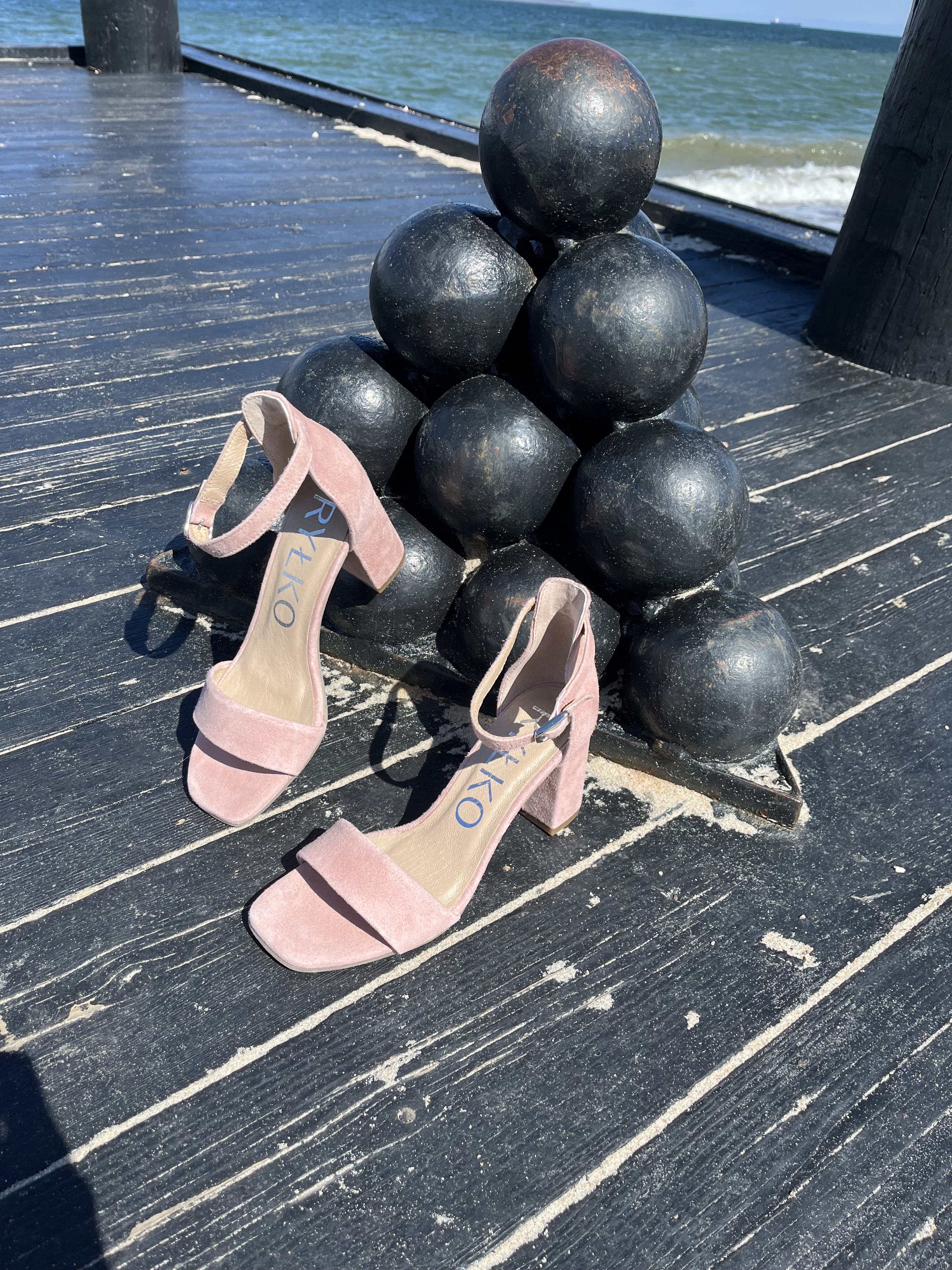 Rylko - Lyserød sandal