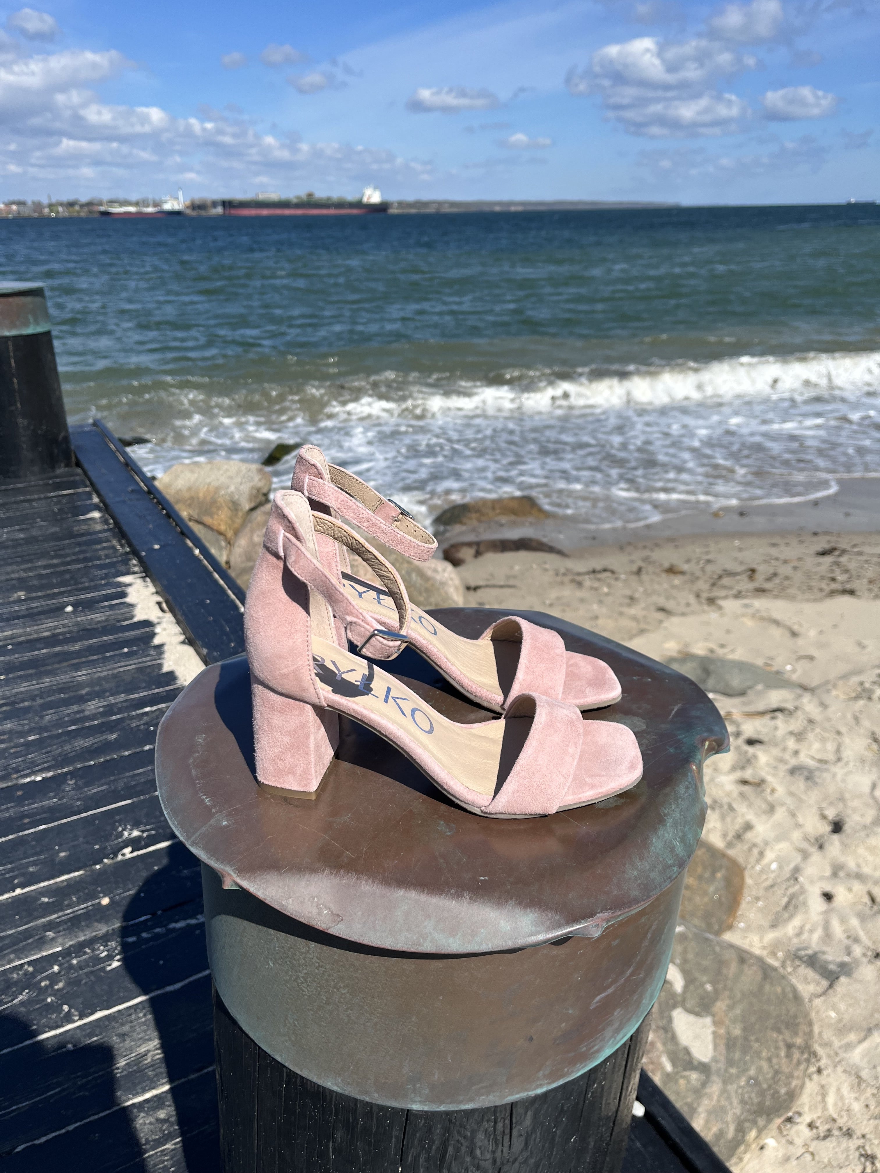 Rylko - Lyserød sandal