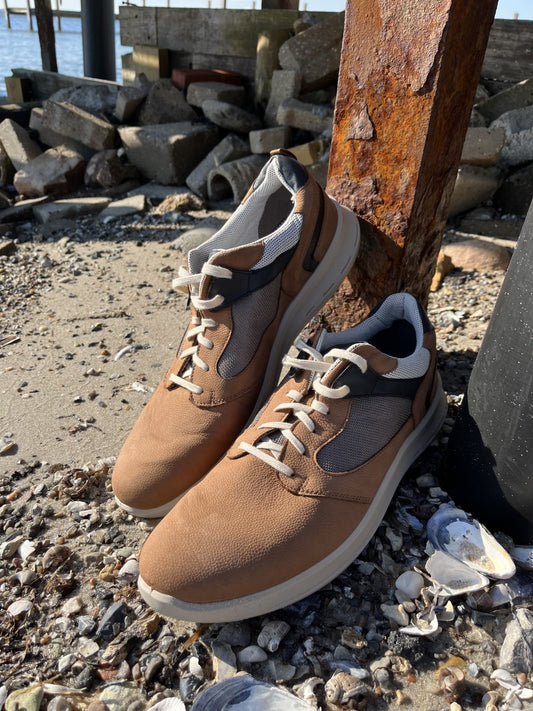 Jomos - Forårs sneakers i brun farve