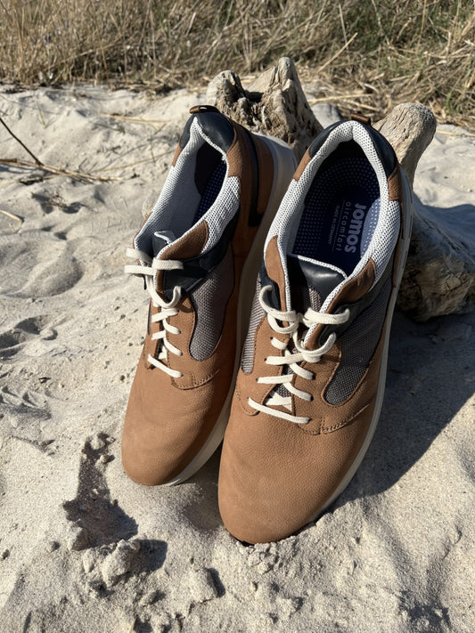 Jomos - Forårs sneakers i brun farve